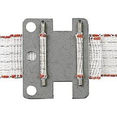 Rustfrie båndskjøter, 20/40mm, i pakke med 5, for langvarig holdbarhet.