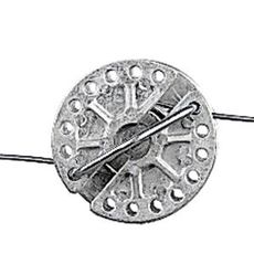 Pakke med 25 trådstrammere for å holde gjerdetråden stram og stabil.