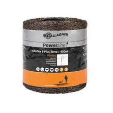 Vidoflex 6 gjerdeledning, 400 meter lang for sikker innhegning.