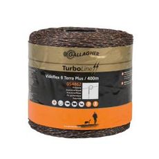 Vidoflex 9 TurboLine Plus, sterk gjerdeledning på 400 meter, for robuste innhegninger.