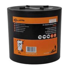 Alkaline rundbatteri 6V/90Ah, perfekt for ulike maskiner og utstyr.