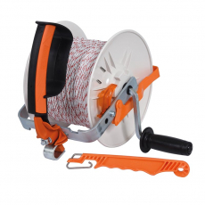 Polytrådspole, 500m lang, for holdbare gjerdeinstallasjoner.