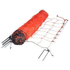 Fårenett med doble partier og robust konstruksjon for høy sikkerhet.