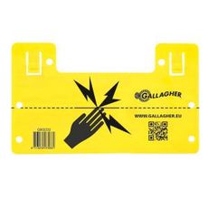 Universell EU-varselsskilt for sikkerhetsinformasjon og veiledning.