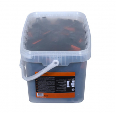 TurboLine båndklips, 100 stykker for sikre linjeposttilkoblinger.