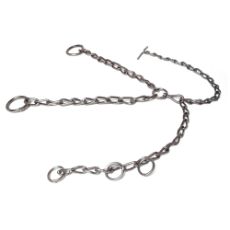 Kjettingfeste for ungdyr, størrelse 450 x 500, sterk og sikker for dyrene.