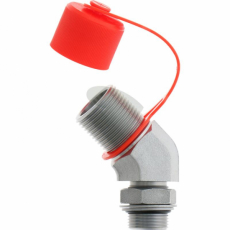 Justerbar fyllingstilkobling 45° M20x1,5