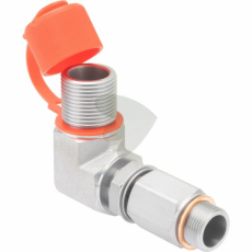 Justerbar fyllingstilkobling 90° M20x1,5