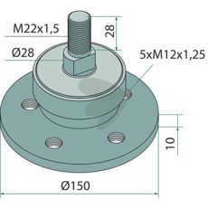 Lager for jevn drift av ulike landbruksmaskiner og utstyr.