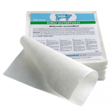 JUVERDUK i størrelse 34 x 37 cm, pakning med 50 stykker, hygienisk og effektiv.