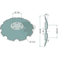 Tallerken modell 154626, perfekt for servering og praktisk bruk.