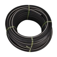 Melkeslange i gummi med målene 16 x 28 mm, holdbar og fleksibel.