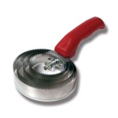 Rund ryktesvasker, perfekt for å fjerne overflødig hår fra dyr.