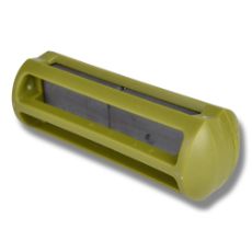 Grønn vommagnet i størrelse 35 x 100 mm for effektiv bruk.