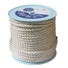 Holdbart 18 mm polyester gjødselrep, 220 m for krevende bruk.