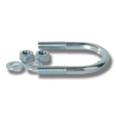 Rørbeslag som passer for 1 1/4-2 rør, perfekt for installasjon.