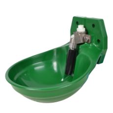 Grønn plastvannkopp Suevia 12P R20, holdbar og brukervennlig.