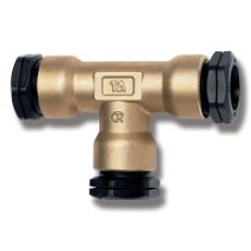 PRK 20 mm T-rørkobling, perfekt for fleksible rørsystemløsninger.