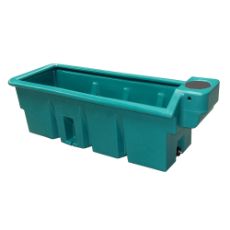 Vannkar Suevia med 200 liters kapasitet og ventil, ideell for større dyr.