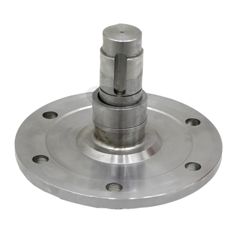 Bakaksel som gir stabilitet og styrke til traktorens ytelse.