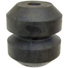 Gummifjær for forbedret fjæring og demping i maskiner.