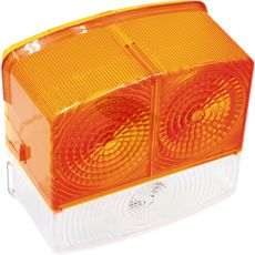 Lampglass for traktorer, holdbart og klart for optimal belysning.