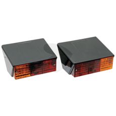 Sikkerhetsbaklystsett for klar signalering bakover på traktoren.