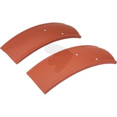 Stænkskjerm overdel for beskyttelse mot smuss og rusk ved traktoranvendelse.