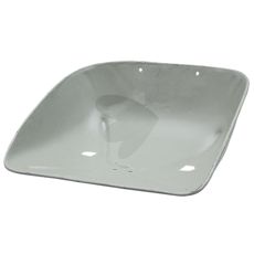 Komfortabel sitteskål designet for bruk i tøffe arbeidsforhold.