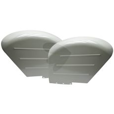 Skvettlappsett av høy kvalitet, effektiv beskyttelse mot smuss og rusk.