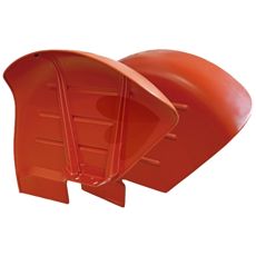 Skjermsett som beskytter mot smuss og rusk ved bruk.