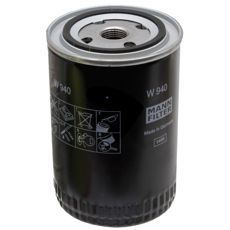 Effektivt oljefilter som renser oljen og sikrer driftssikkerhet.