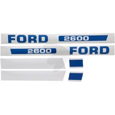 Dekalsett for traktorer, gir et personlig preg og identifisering.