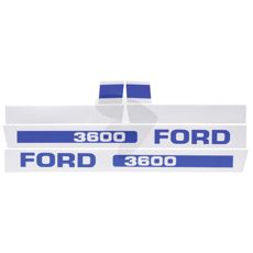 Kreativt dekalsett for traktorer, ideelt for tilpasning og synlighet.