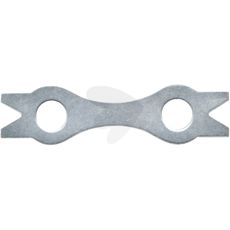 Låseplater for sikker montering på traktorer og landbruksutstyr.