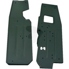 Fotplater for økt komfort og stabilitet i kjøreopplevelsen.