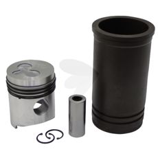 Stempelsett som garanterer smidig drift og forlenger maskinens levetid.