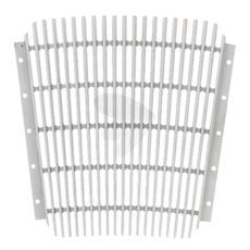 Radiatorgrillen bidrar til optimal luftstrøm for å kjøle motoren effektivt.