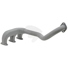 Eksosmanifold for effektiv bortføring av eksos fra motoren.