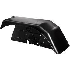 Sprutskjerm som beskytter kjøretøyet fra smuss og rusk under kjøring.