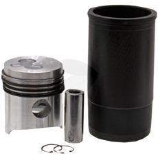 Stempelsett for høy ytelse og lang levetid av motoren.