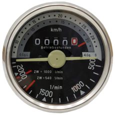 Traktormeter som passer for ulike traktormodeller, sikrer nøyaktig avlesning.