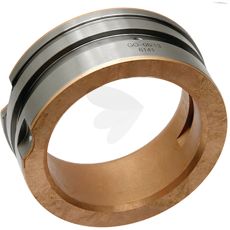 Aksiallagerforing som gir stabilitet og reduserer friksjon.