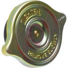 Radiatorlokk som garanterer at kjølesystemet fungerer effektivt og sikkert.