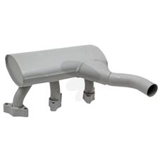 Effektiv lyddemper med grenrør for forbedret motorprestasjon.