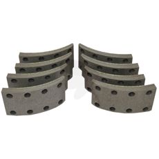 Bremseklosser for sikkerhet og effektiv bremsing, 18 mm tykke.