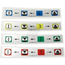 Standard LGF klistremerke, viktig for merking av kjøretøy innen landbruk.