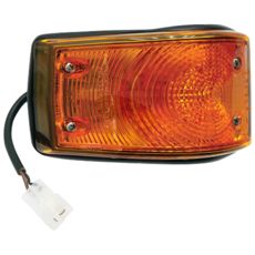 Venstre blinklys for traktor, øker sikkerheten ved kjøring.