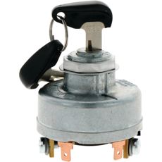 Tenningslås med fem posisjoner, viktig for sikker drift av traktorer.