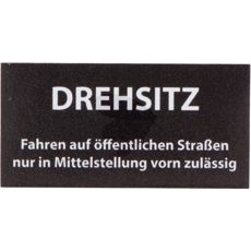 LGF-klistremerke, sikkerhetsmarkering for saktegående kjøretøy.